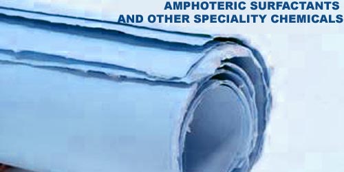 Amphoteric surfactants and other speciality chemicals